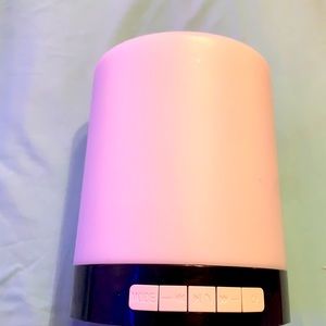 Multi color touch light Bluetooth speaker